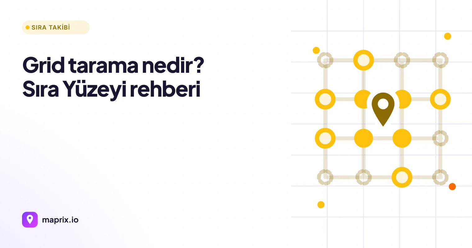 Grid Tarama Nedir? Harita Sıranız Neden Tek Sayı Değil